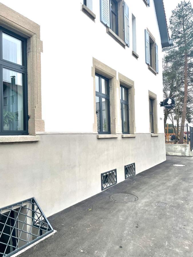 Bahnhof 1911 Hotell Wolpertswende Eksteriør bilde